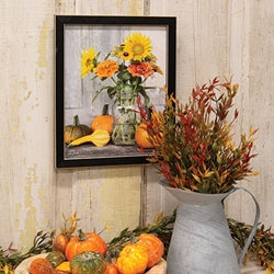 Autumn Still Life Framed Print - 8"x10"