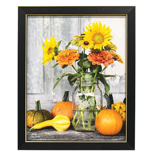 Autumn Still Life Framed Print - 8"x10"