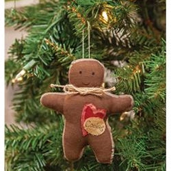 *I Heart Cookies Gingerbread Ornament
