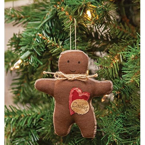 *I Heart Cookies Gingerbread Ornament