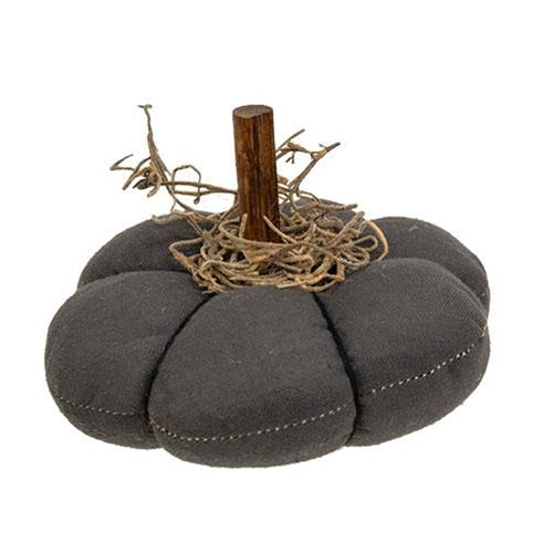 Mossy Black Pumpkin 4.5"