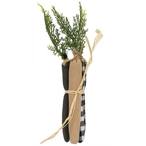 3/Set Skinny Stuffed Farmhouse Carrot Trio