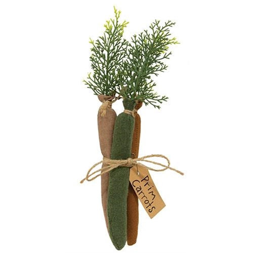 3/Set "Prim Carrots" Trio