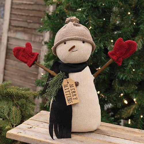 *Merry Mittens Snowman Doll