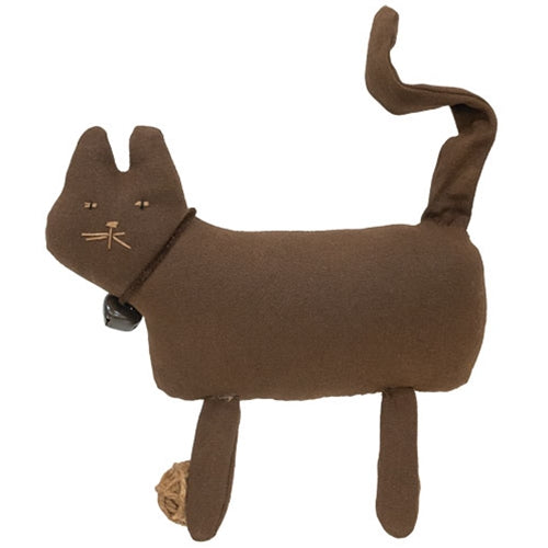 Stuffed Brown Primitive Cat w/Yarn Ball – Primitive Renditions