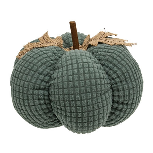 Teal Waffle Weave Pumpkin Medium