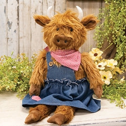 Hilda Highland Cow Doll