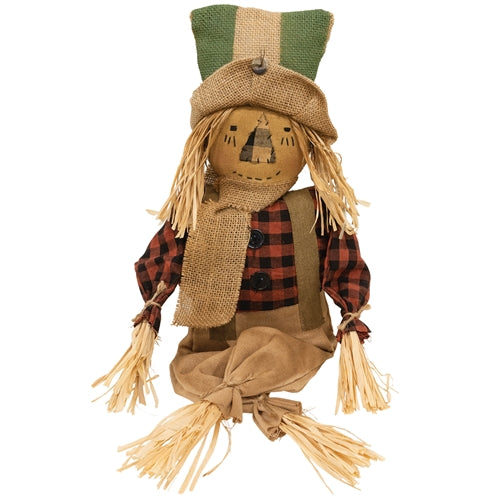Primitive Scarecrow with Burlap Hat