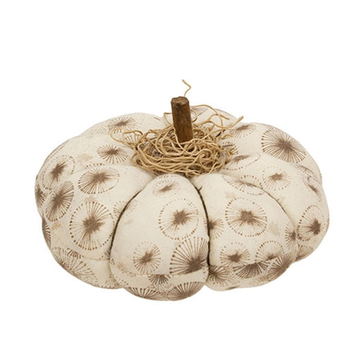 Mossy Retro Pattern Pumpkin