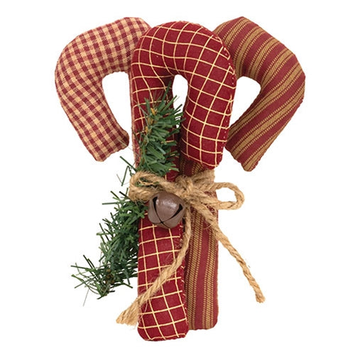 3/Set - Olde Thyme Stuffed Candy Cane Bundle