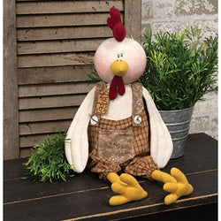 Eggbert the Rooster Doll