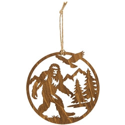 Bigfood Camping Ornament - 4.5" - 3 Asstd.