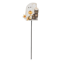 Spooky Boo Wooden Plant Poke - 3 Asstd.