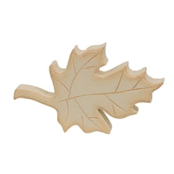 3/Set - Hand Carved Wooden Fall Leaf Sitters