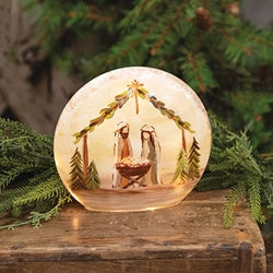 Nativity Pre-Lit Orb