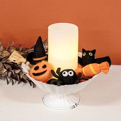Felted Halloween Bowl Filler