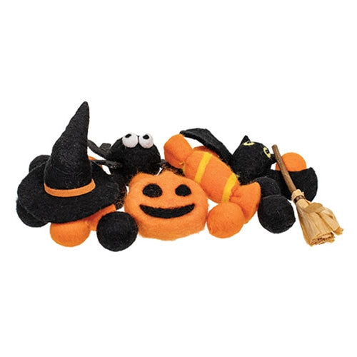 Felted Halloween Bowl Filler