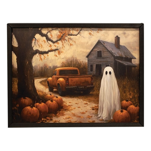 Vintage Truck Ghost Box Frame - 24x18