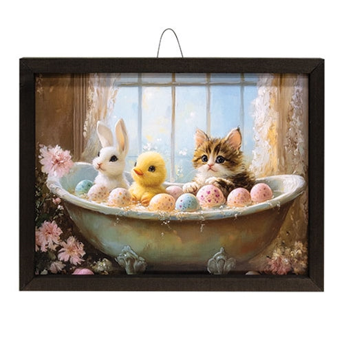 Cute Easter Tub Box Frame - 16"x12"