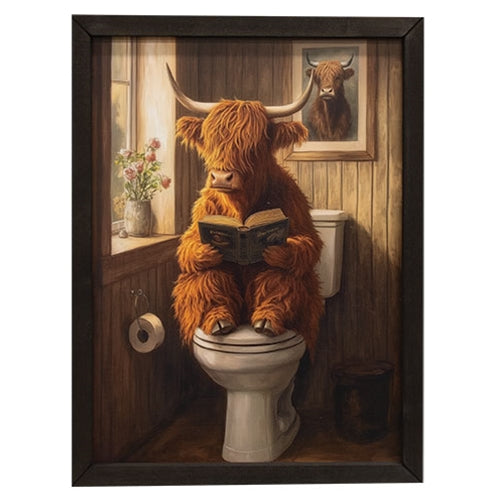 Highland Bathroom Box Frame - 12"x16"