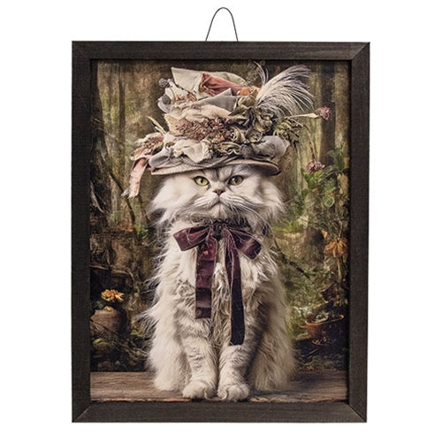Heirloom Persian Cat Box Frame - 12x16