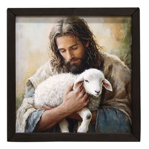 Lamb of God Box Frame - 12"