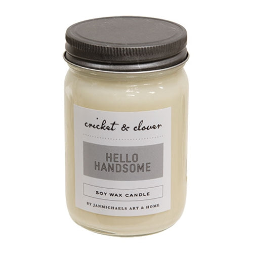 Hello Handsome Mason Candle