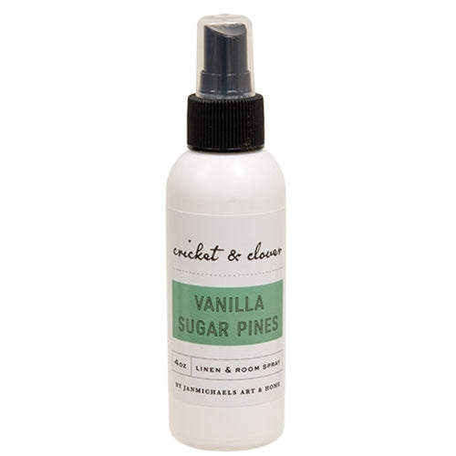 Vanilla Sugar Pines Linen and Room Spray - 4 oz.