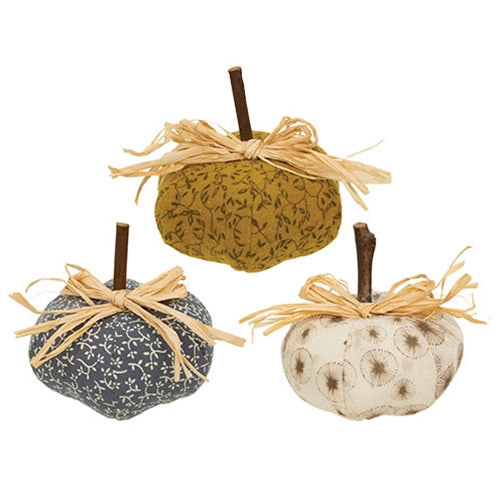 Fall Pattern Pumpkin - 3 Asstd.