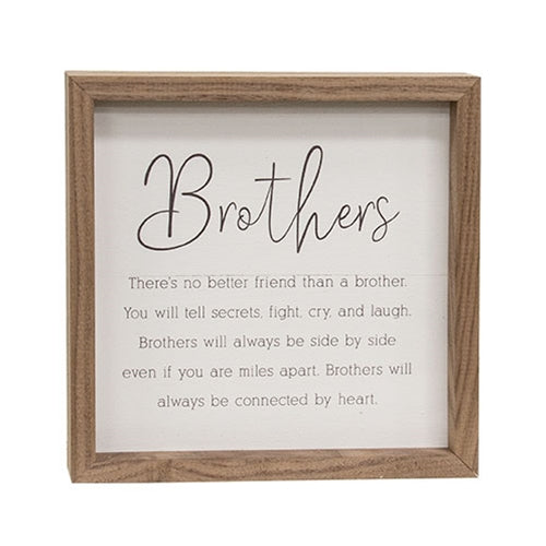 Meaning of Brothers Framed Print