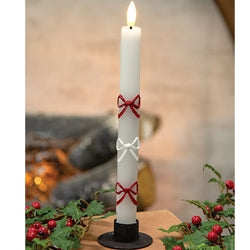 Bow LED Timer Taper - 10"H