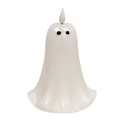 Wax Flickering Ghost Timer Candle