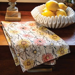 Daisy Tea Towel - 18"x28"