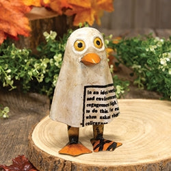 Recycled Metal Baby Boo Duck