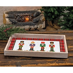 Nutcrackers on Parade Wooden Tray