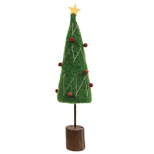 Felted Christmas Tree