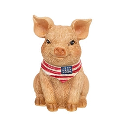 6/Set - Resin Americana Piggy Sitters