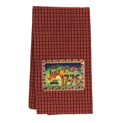 July 4 1776 Dish Towel