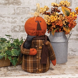 Johnny Scarecrow Doll w/Crow