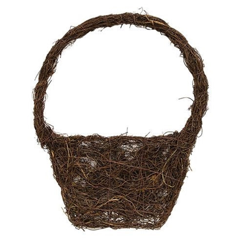Natural Rattan Flat Basket