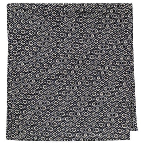 Navy & Cream Cherry Blossom Short Runner