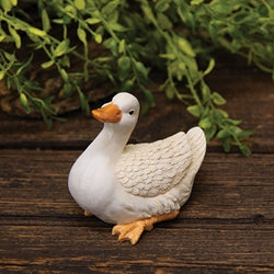 White Resin Duck A