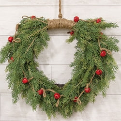 Joyful Red Jingle Bell Garland - 5Ft.