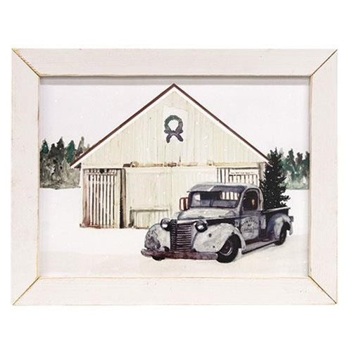 Vintage Delivery Framed Print 12" x 16"