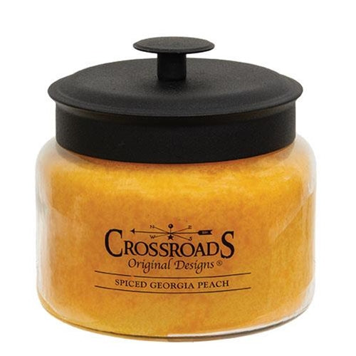 Spiced Georgia Peach 48oz Jar Candle