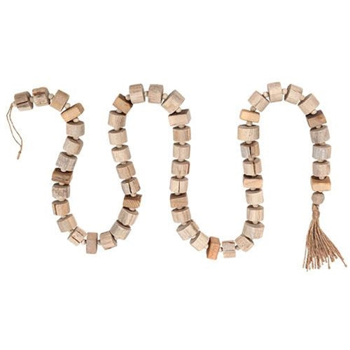 Natural Rustic Bead Garland – Primitive Renditions