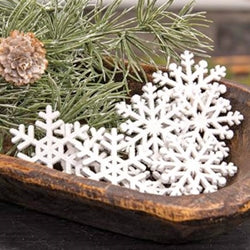 *8/Set - Glitter Snowflake Bowl Filler