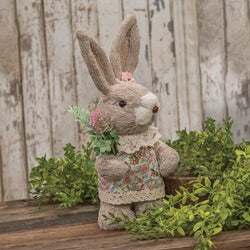 Sisal Girl Bunny - 11.75"H