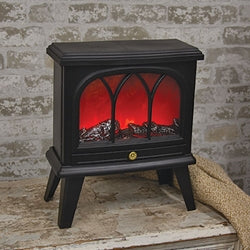 LED Tabletop Fireplace Lantern