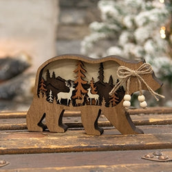 Bear Forest Scene Sitter